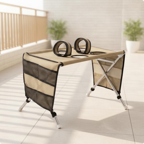 Foldable elevated grooming - foldable,