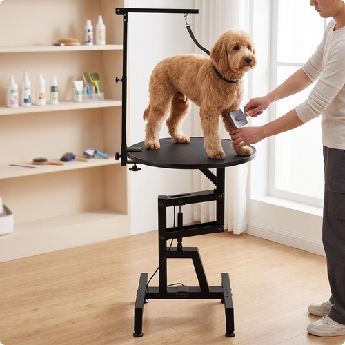 Pneumatic grooming table - pneumatic, |